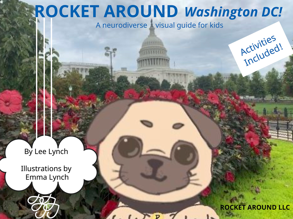 Rocket Around Washington DC - Book Cover